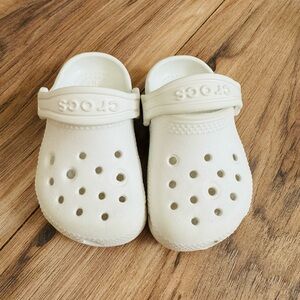 Toddler Crocs - White